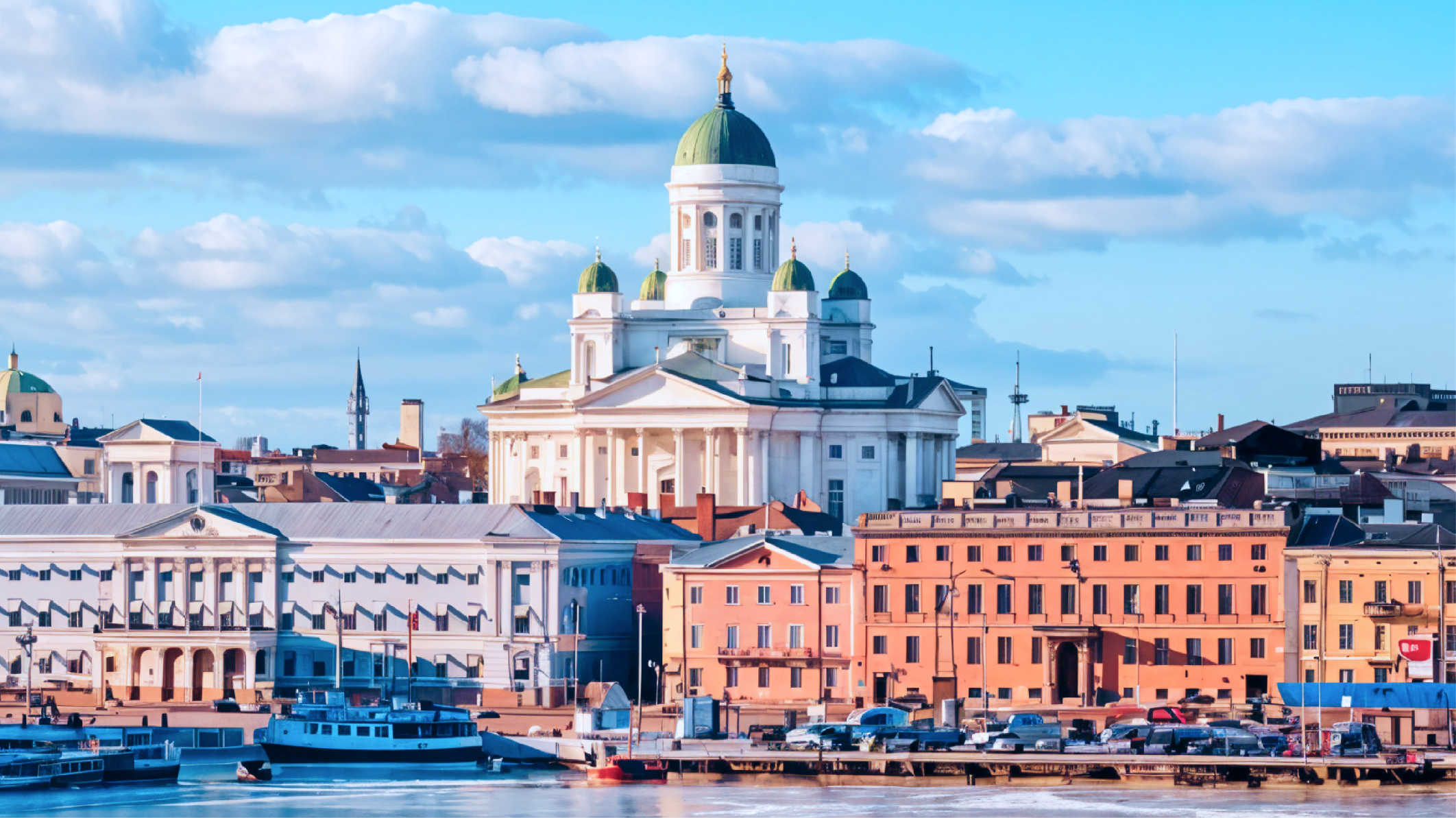 Helsinki skyline for featured student story