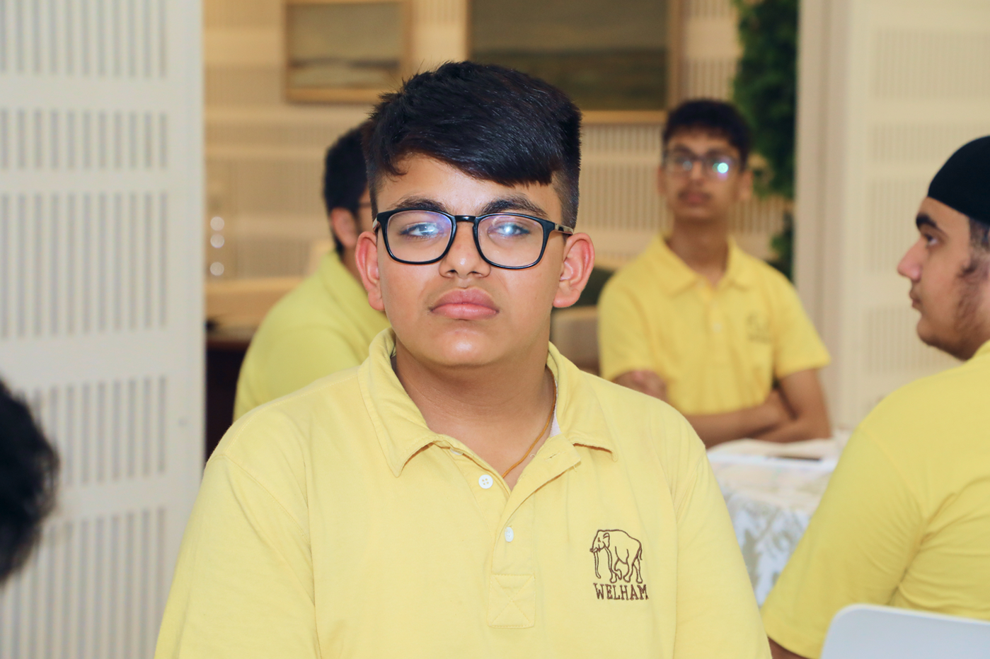 Student cohort during a Finland immersion session